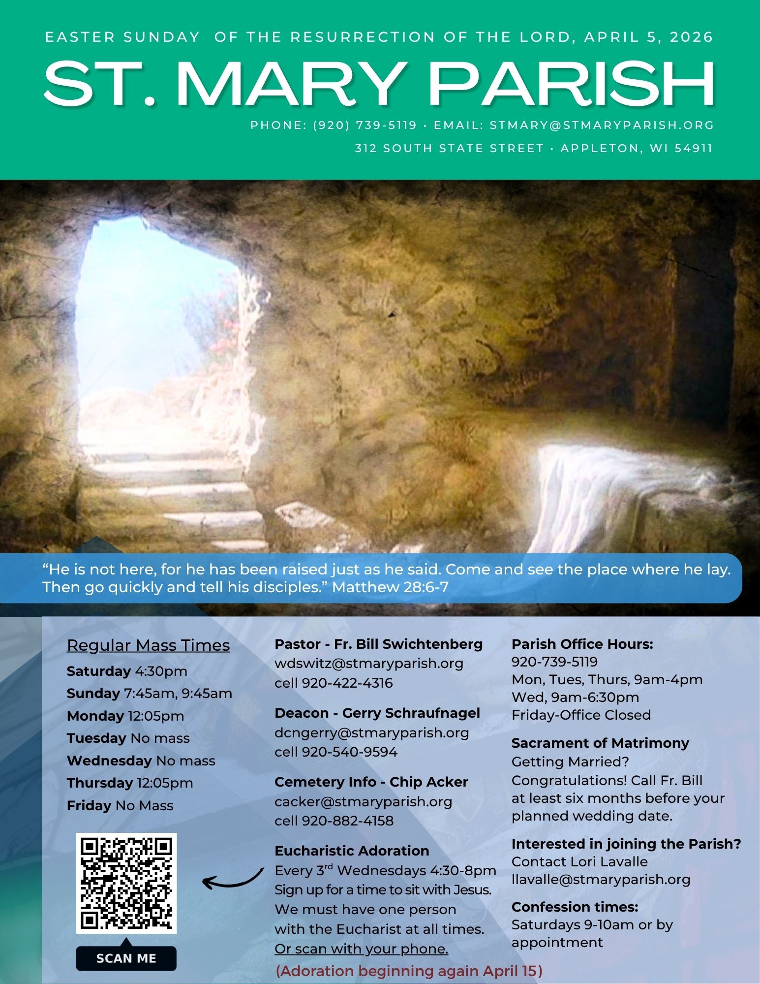 2026 April 5 - April 11 Bulletin