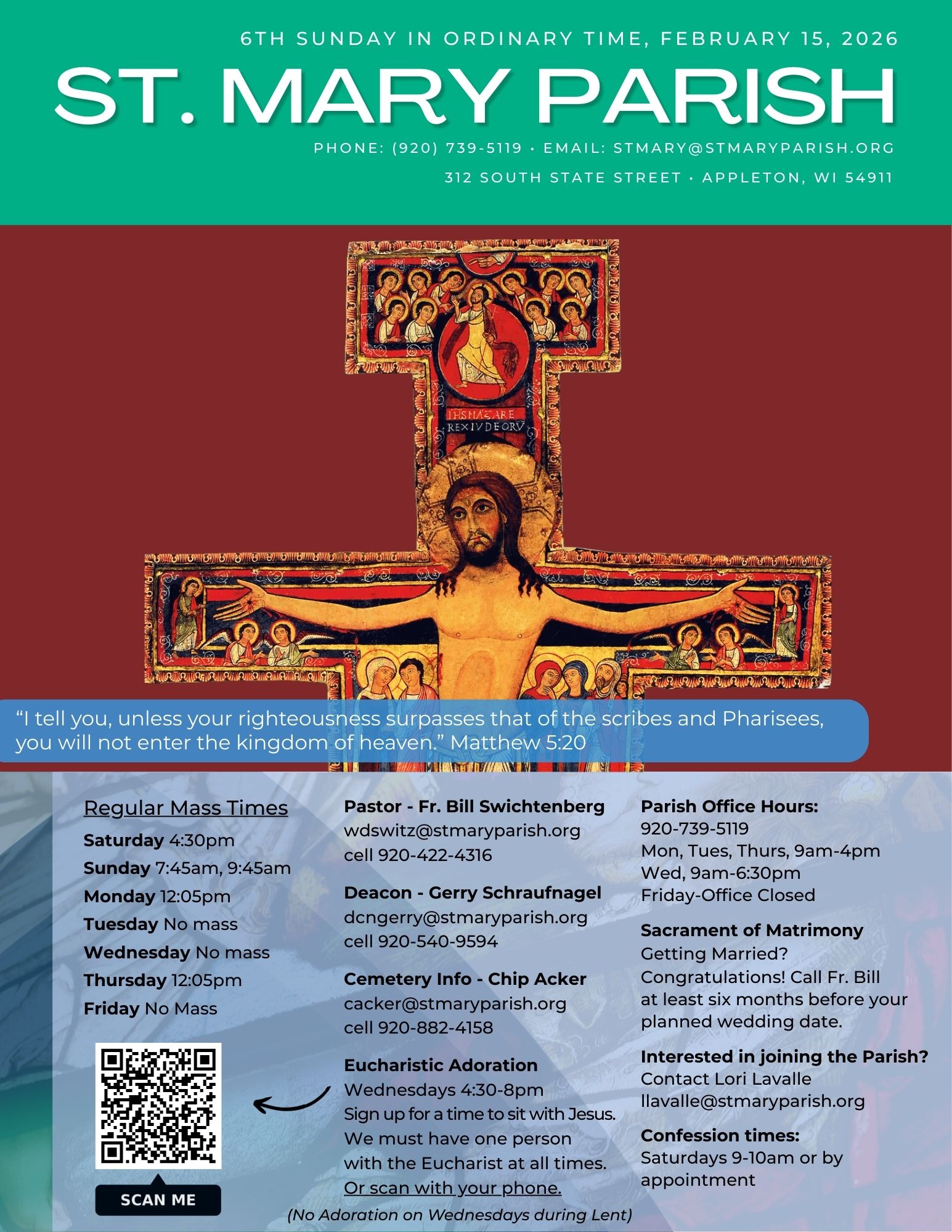 Feb 15 - Feb 21 Bulletin