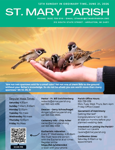 2026 June 21 - June 27 Bulletin