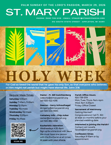 2026 Mar 29   April 4 Bulletin