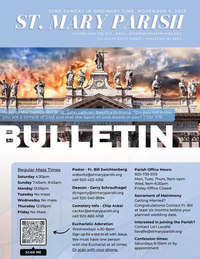 Nov 9 - Nov 15 Bulletin