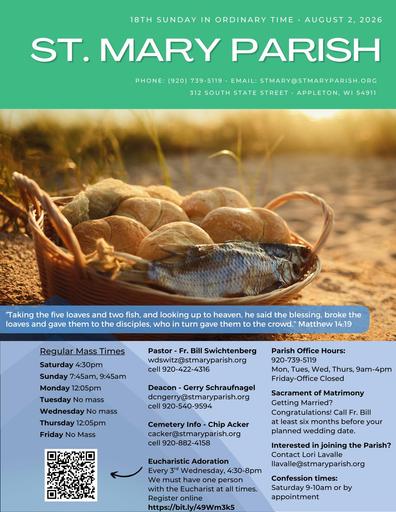 2026 Aug 2 - Aug 8 Bulletin