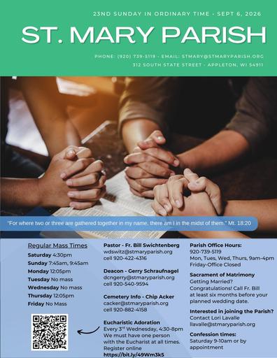 2026 Sept 6 - Sept 12 Bulletin